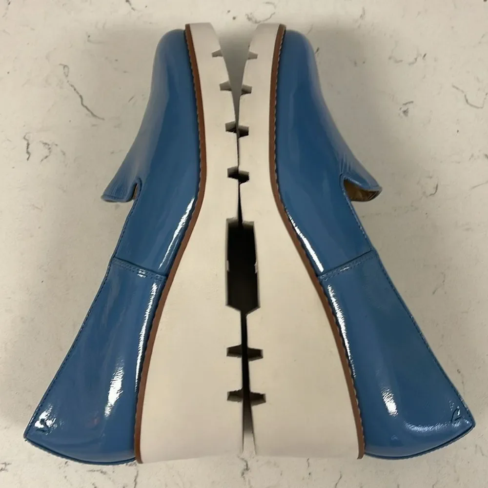 Vionic Willa Wedge Pump (Women) Captains Blue 9 Water Repellant